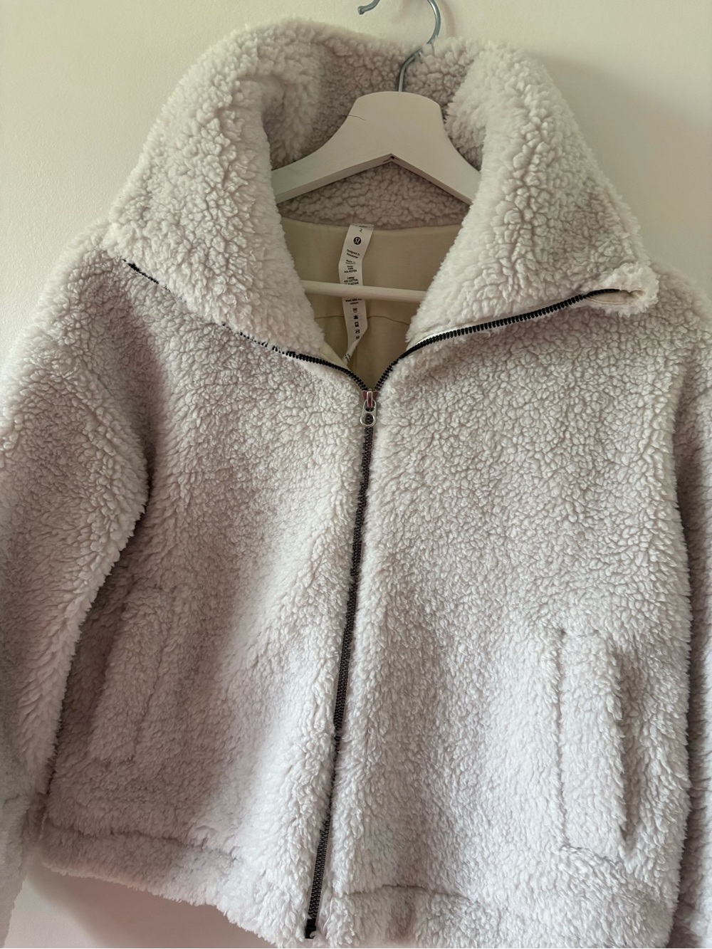 NEW Lululemon Cinchable Fleece Zip-Up Size 2 - Picture 3 of 12